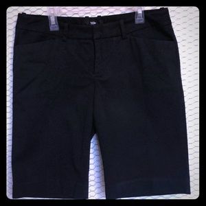 Mossimo black shorts, size 8